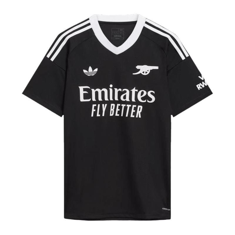 Arsenal Third Away Goalkeeper Soccer Jersey 2024/25 Black
