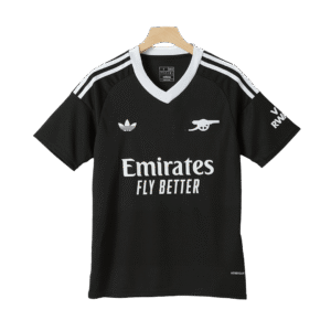 Arsenal Third Away Goalkeeper Soccer Jersey 2024/25 Black