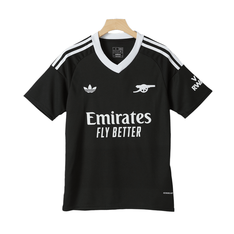 Arsenal Third Away Goalkeeper Soccer Jersey 2024/25 Black