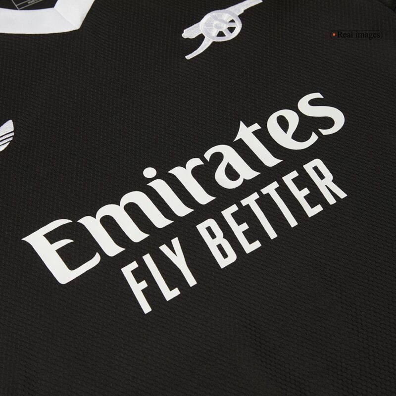 Arsenal Third Away Goalkeeper Soccer Jersey 2024/25 Black