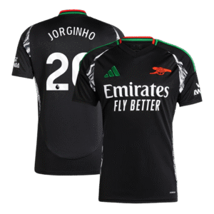 JORGINHO #20 Arsenal Away Soccer Jersey 2024/25