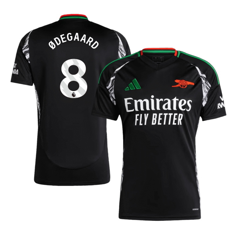 ØDEGAARD #8 Arsenal Away Soccer Jersey 2024/25