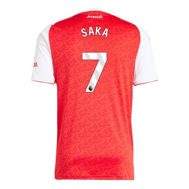 SAKA #7 Arsenal Home Soccer Jersey 2025/26