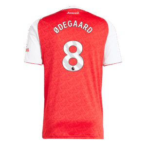 ØDEGAARD #8 Arsenal Home Soccer Jersey 2025/26