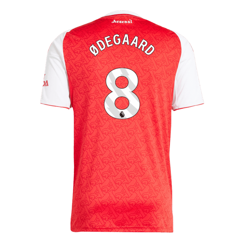 ØDEGAARD #8 Arsenal Home Soccer Jersey 2025/26