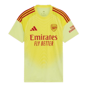 Arsenal Goalkeeper Soccer Jersey 2025/26 Yellow