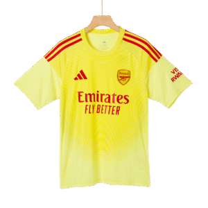 Arsenal Goalkeeper Soccer Jersey 2025/26 Yellow