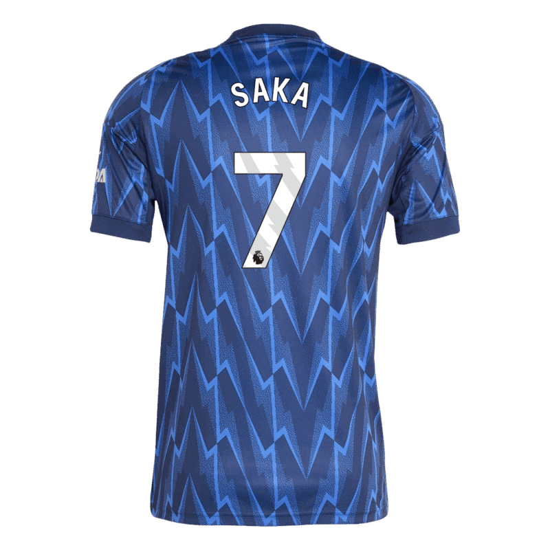 SAKA #7 Arsenal Away Soccer Jersey 2025/26