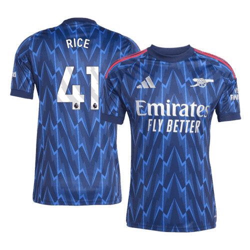 RICE #41 Arsenal Away Soccer Jersey 2025/26