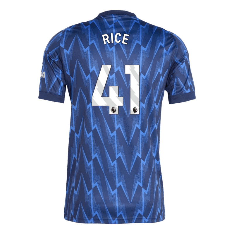 RICE #41 Arsenal Away Soccer Jersey 2025/26
