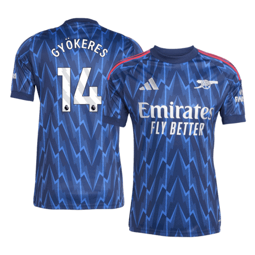 GYÖKERES #14 Arsenal Away Soccer Jersey 2025/26