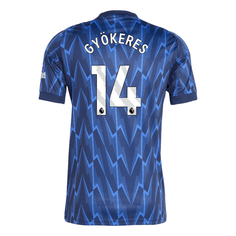 GYÖKERES #14 Arsenal Away Soccer Jersey 2025/26