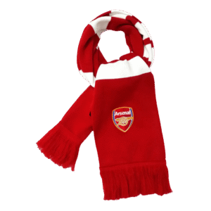 Arsenal Soccer knitting Scarf Red&White