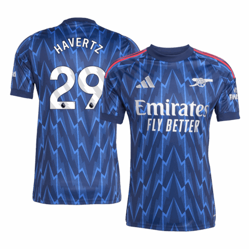 Arsenal HAVERTZ #29 Away Soccer Jersey 2025/26