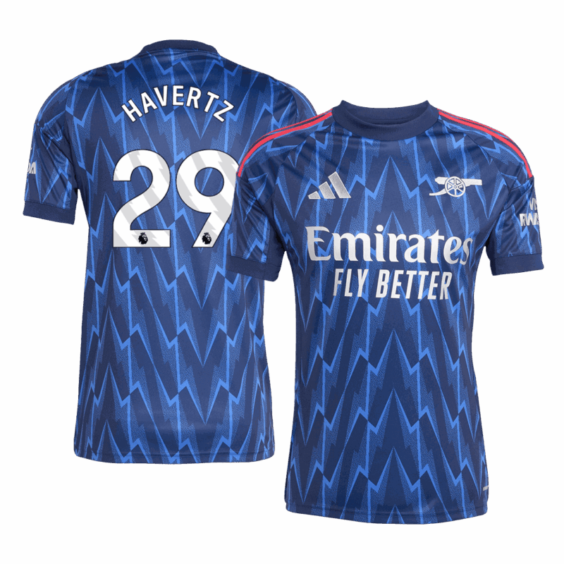 Arsenal HAVERTZ #29 Away Soccer Jersey 2025/26