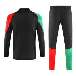 Arsenal 1/4 Zip Tracksuit 2024/25 Kids Black