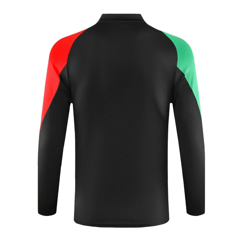 Arsenal 1/4 Zip Tracksuit 2024/25 Kids Black