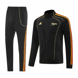Arsenal Jacket Tracksuit 2025/26 Black