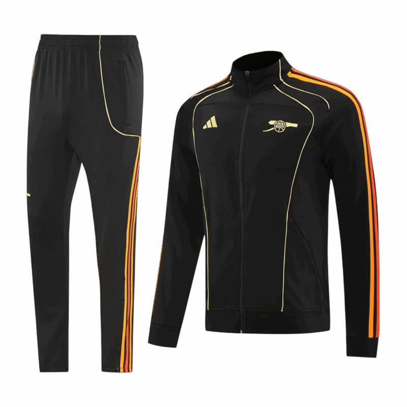 Arsenal Jacket Tracksuit 2025/26 Black
