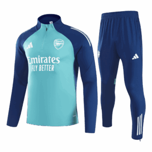 Arsenal Sweatshirt Kit 2025/26 - Green (Top+Pants)