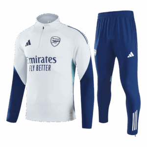 Arsenal Sweatshirt Kit 2025/26 - White (Top+Pants)