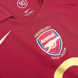 BERGKAMP #10 Arsenal Home Soccer Jersey 2005/06