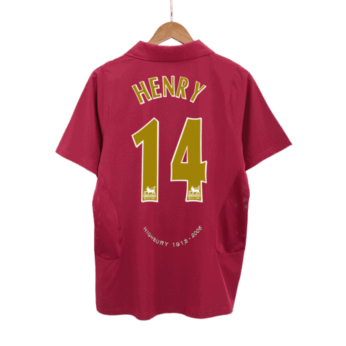HENRY #14 Arsenal Home Soccer Jersey 2005/06