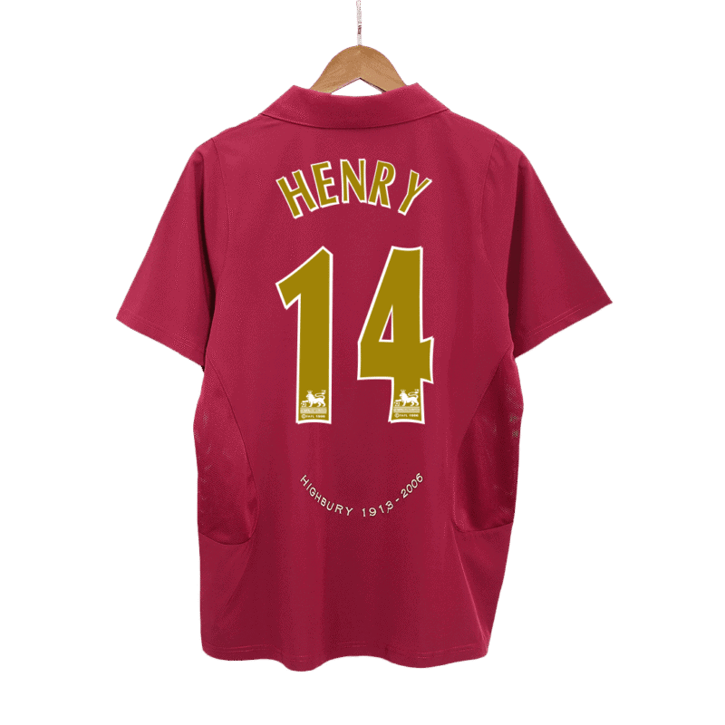 HENRY #14 Arsenal Home Soccer Jersey 2005/06