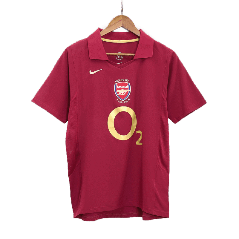 Vintage Soccer Jersey Arsenal Home 2005/06