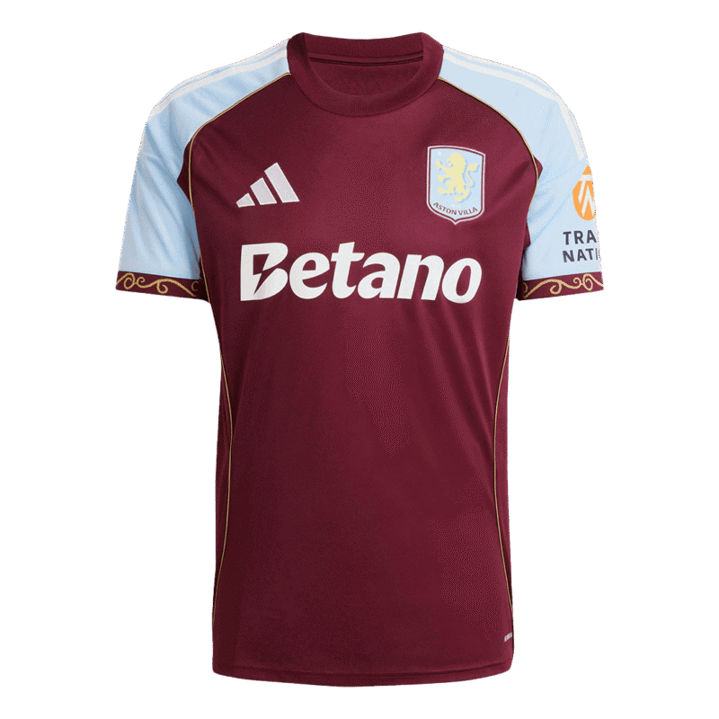 Aston Villa Home Soccer Jersey 2025/26