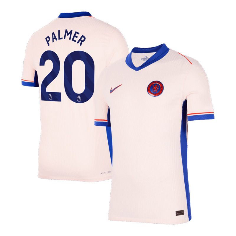 PALMER #20 Chelsea Away Authentic Soccer Jersey 2024/25