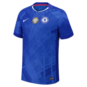 WORLD CHAMPIONS #25 Chelsea Home Authentic Soccer Jersey 2025/26 with chest badge