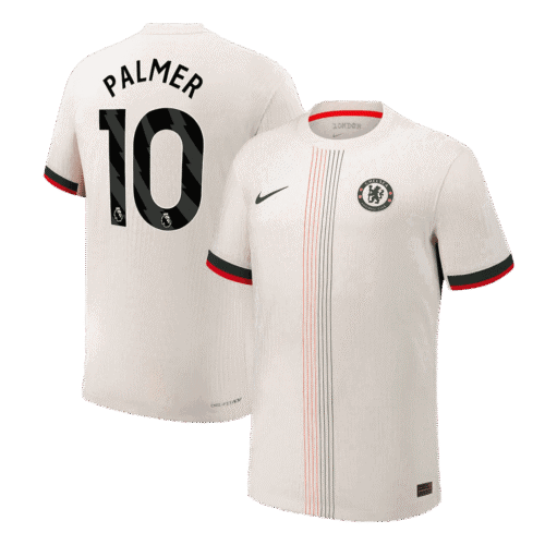 PALMER #10 Chelsea Away Authentic Soccer Jersey 2025/26