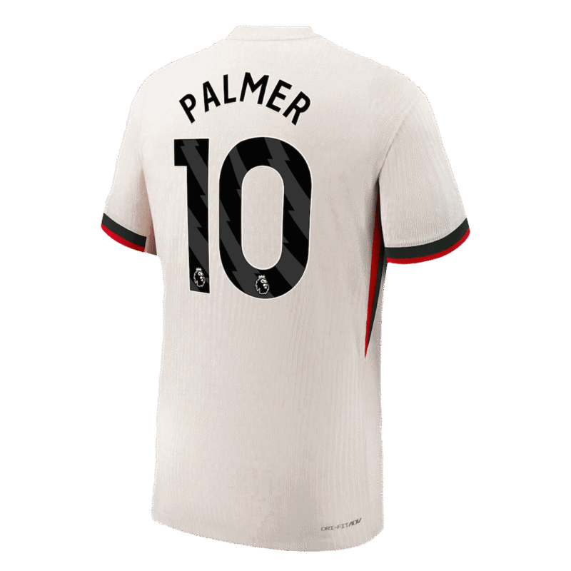 PALMER #10 Chelsea Away Authentic Soccer Jersey 2025/26