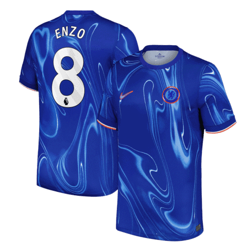 ENZO #8 Chelsea Home Soccer Jersey 2024/25