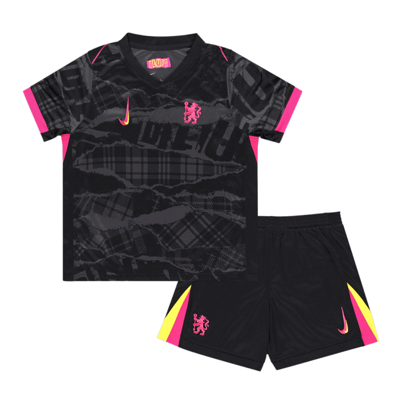 Chelsea Third Away Kids Soccer Jerseys Kit 2024/25