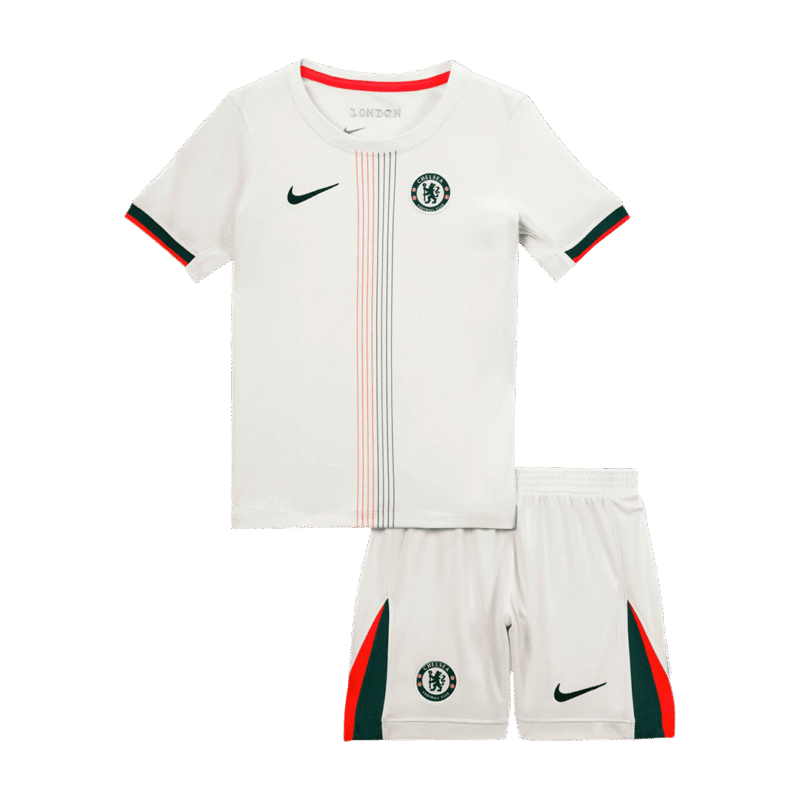 Chelsea Away Kids Soccer Jerseys Kit 2025/26
