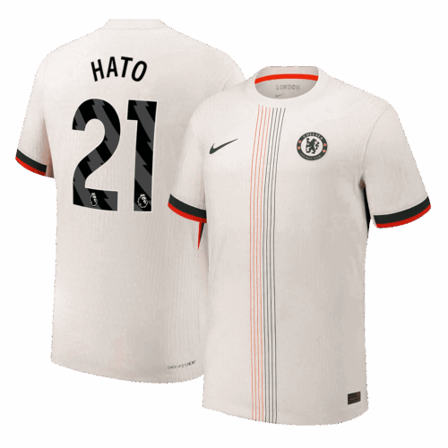 HATO #21 Authentic Chelsea Away Soccer Jersey 2025/26 White