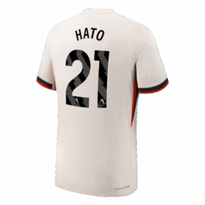 HATO #21 Authentic Chelsea Away Soccer Jersey 2025/26 White