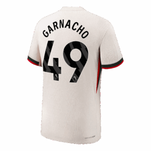 GARNACHO #49 Authentic Chelsea Away Soccer Jersey 2025/26 White