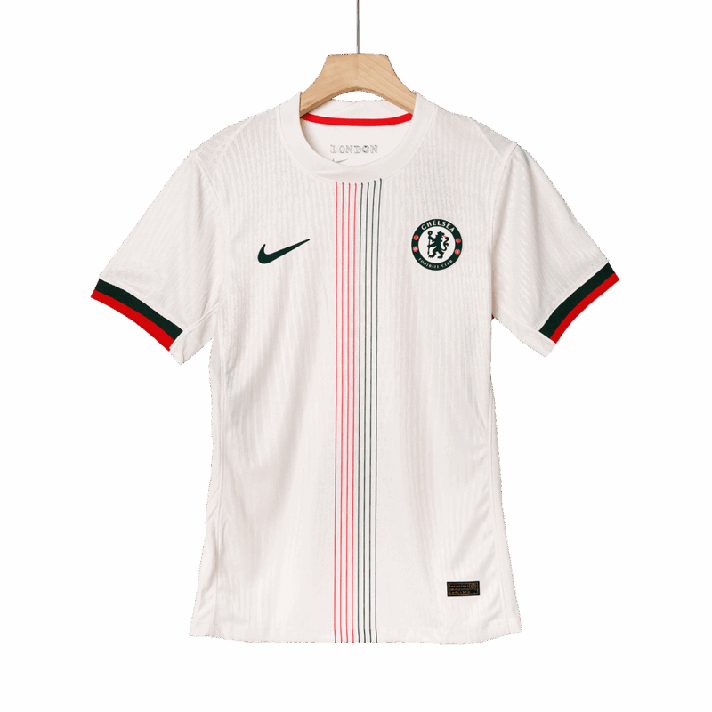 NETO #7 Authentic Chelsea Away Soccer Jersey 2025/26 White