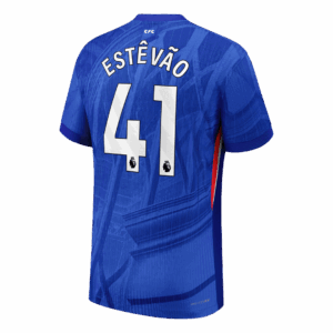 ESTÊVÃO #41 Authentic Chelsea Home Soccer Jersey 2025/26 Blue