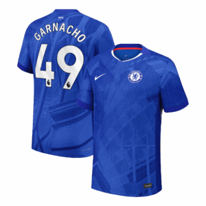 GARNACHO #49 Authentic Chelsea Home Soccer Jersey 2025/26 Blue