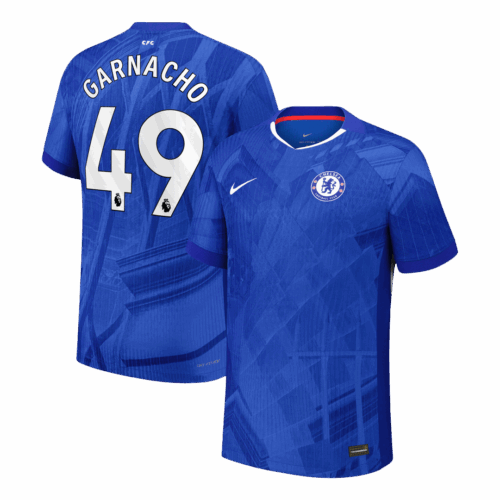 GARNACHO #49 Authentic Chelsea Home Soccer Jersey 2025/26 Blue
