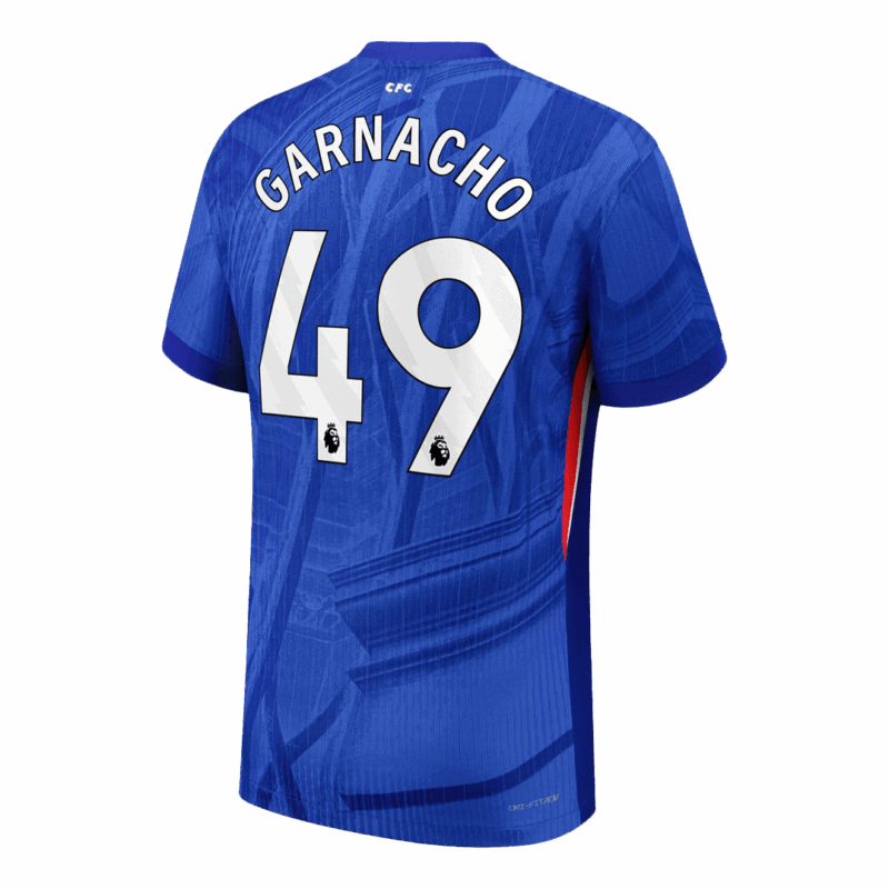 GARNACHO #49 Authentic Chelsea Home Soccer Jersey 2025/26 Blue
