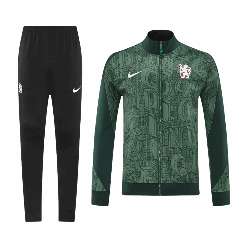 Chelsea Training Kit 2025/26 - Green (Jacket+Pants)