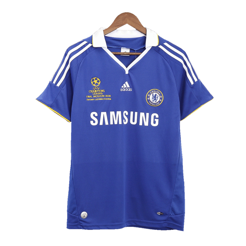 Vintage Soccer Jersey Chelsea Home 2008 - UCL Final