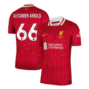 ALEXANDER-ARNOLD #66 Liverpool Home Authentic Soccer Jersey 2024/25