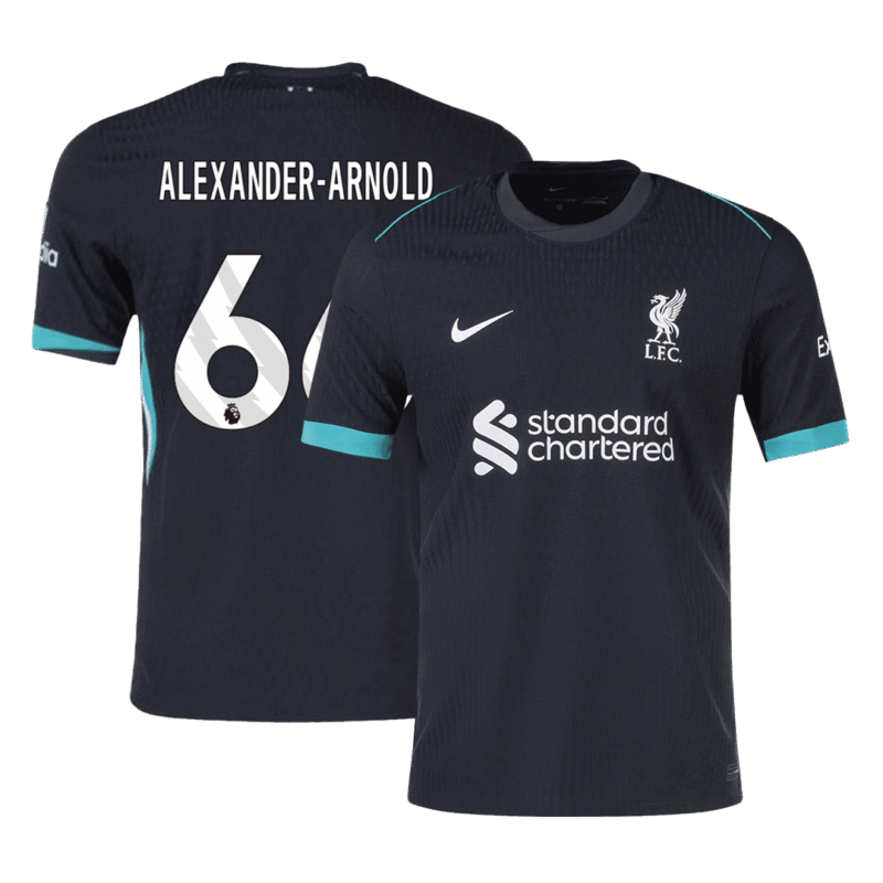 ALEXANDER-ARNOLD #66 Liverpool Away Authentic Soccer Jersey 2024/25