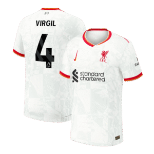 VIRGIL #4 Liverpool Third Away Authentic Soccer Jersey 2024/25